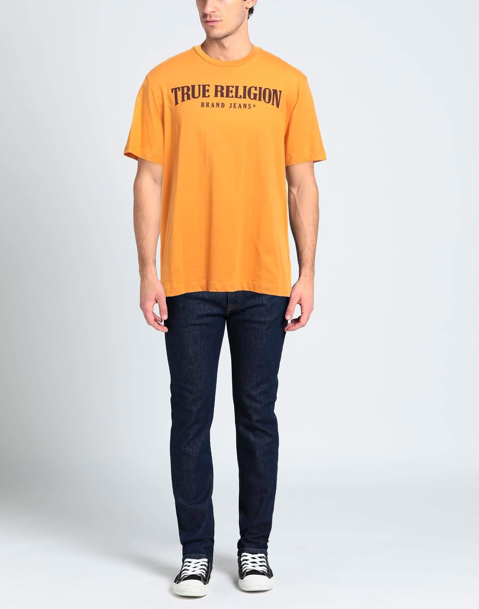 True Religion T-shirt, yellow