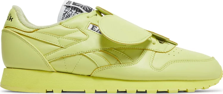 Eames office x classic leather 'eames elephant - cool aloe' Reebok sneakers, yellow