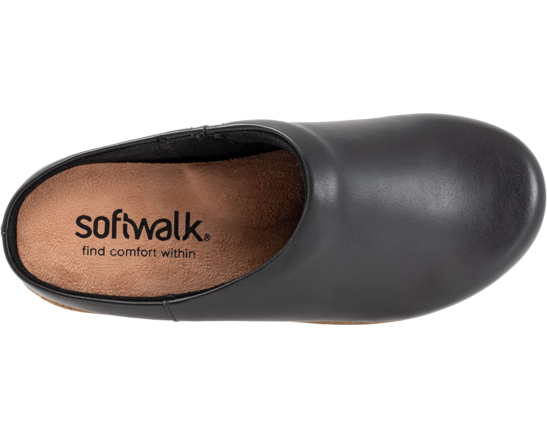 Arvada SoftWalk clog, black