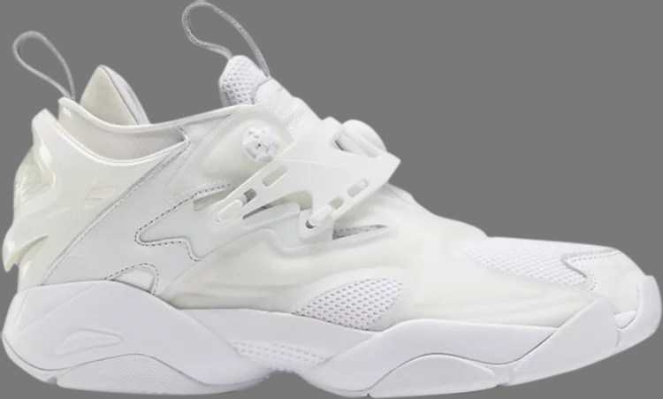 حذاء رياضي Juun jx pump court 'white metalic' من Reebok باللون الأبيض