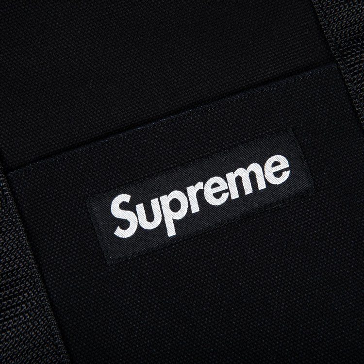 Supreme Canvas Tote Black, black