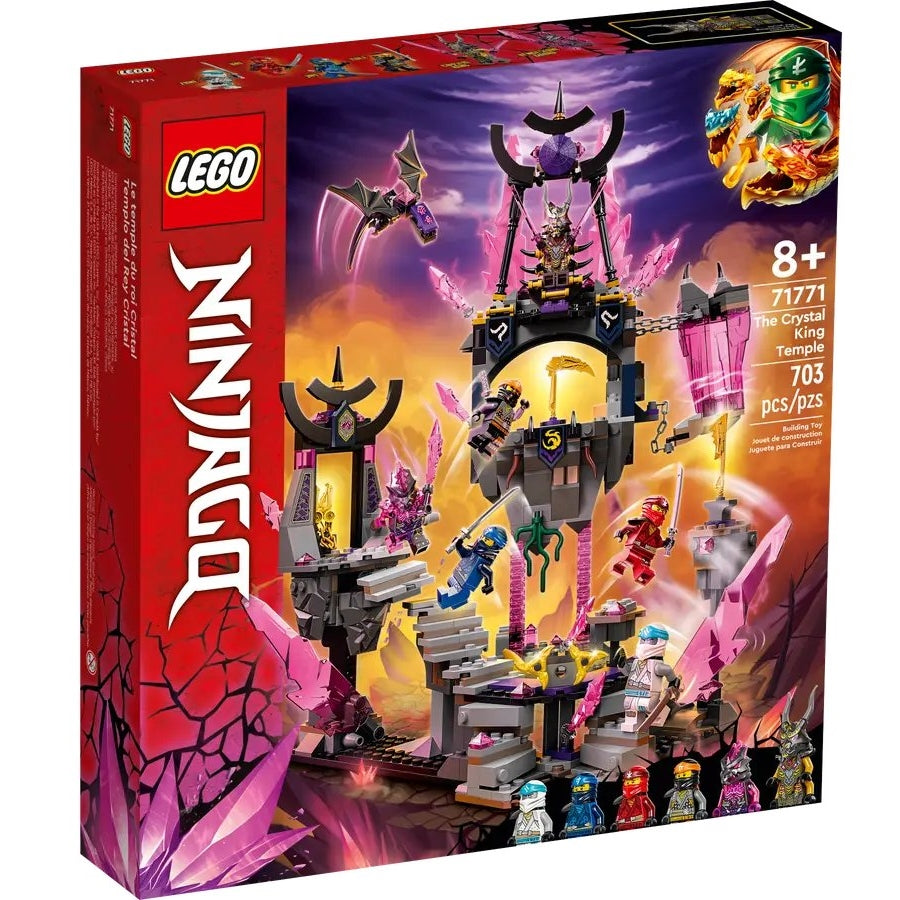 Lego Ninjago The Crystal King Temple 71771, 703 pieces