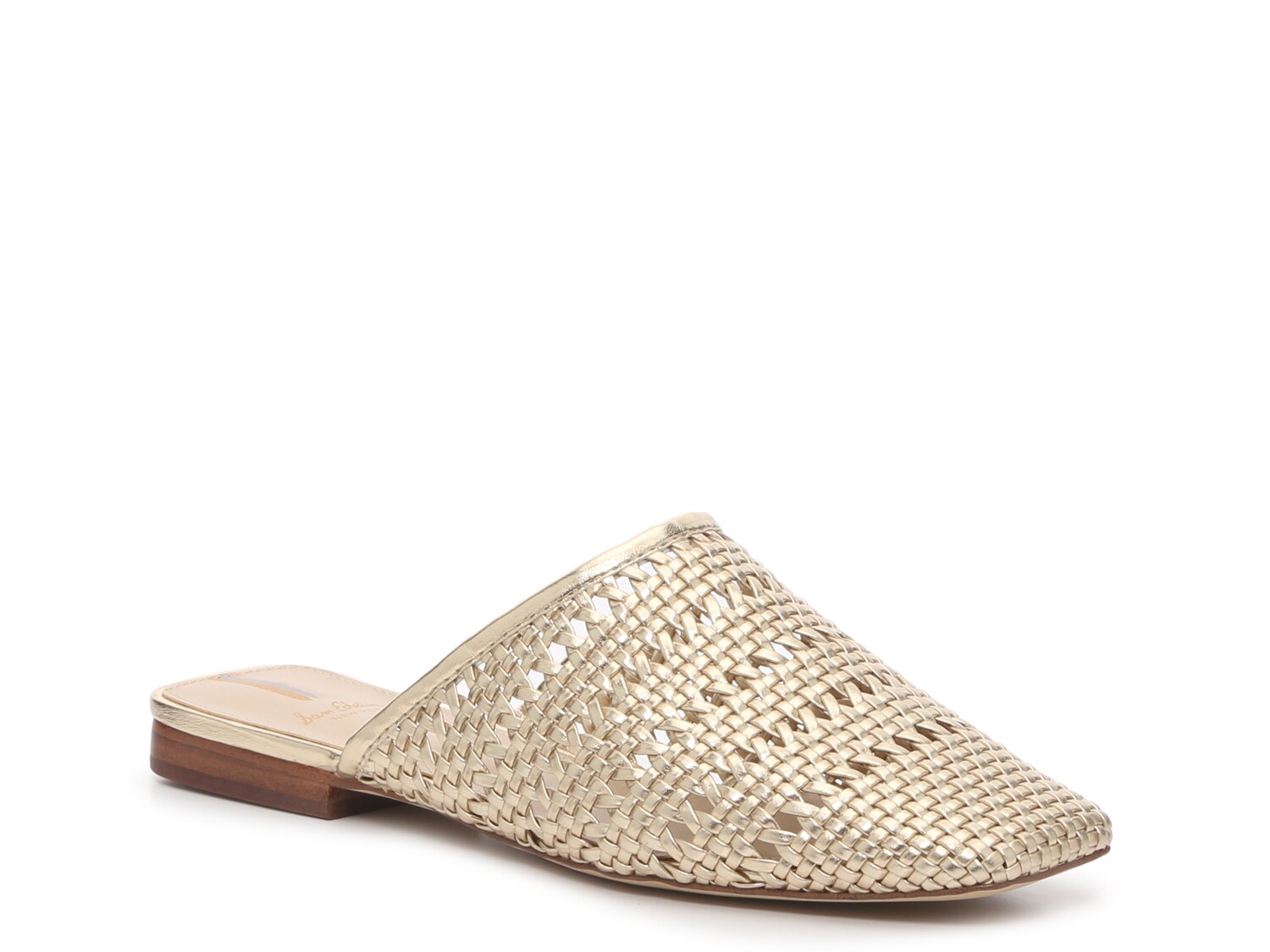 Sam Edelman Leona Metallic Gold Mules