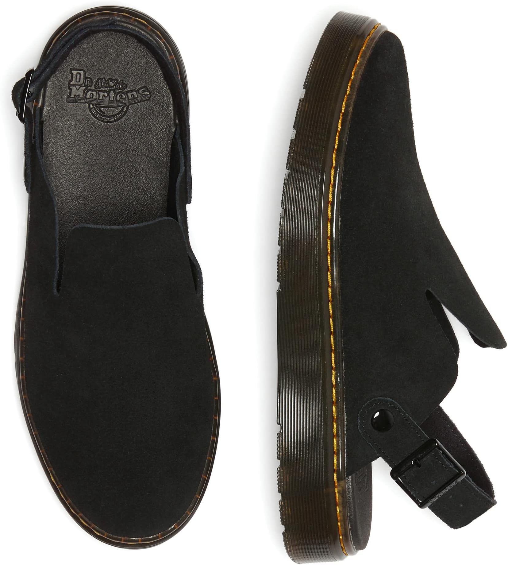 Carlson Dr. clogs Martens, black