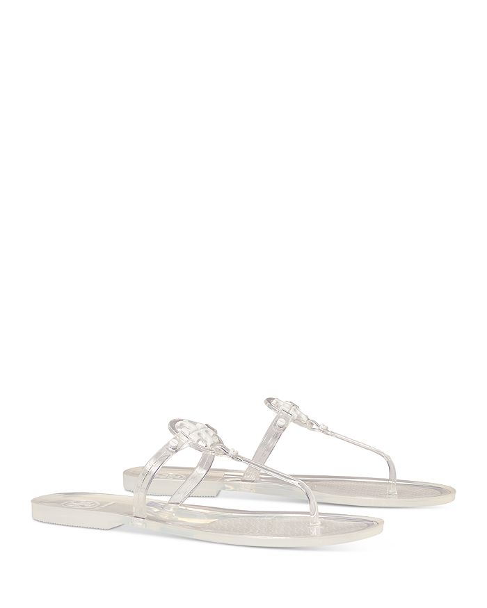 Tory Burch Women's Mini Miller Jelly Flat Strappy Sandals