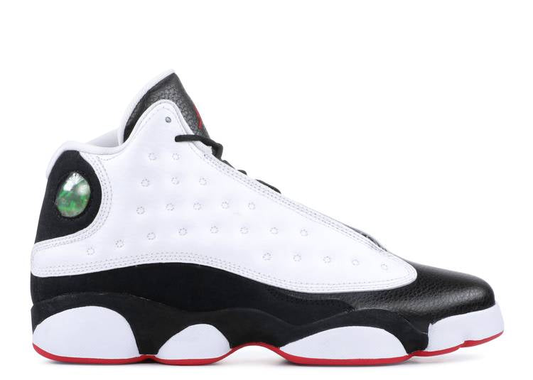 حذاء رياضي AIR JORDAN 13 RETRO GS 'HE GOT GAME' 2018، باللون الأبيض