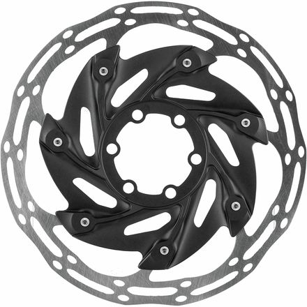 XR Center Rotor - 6 Bolt SRAM Black/Grey