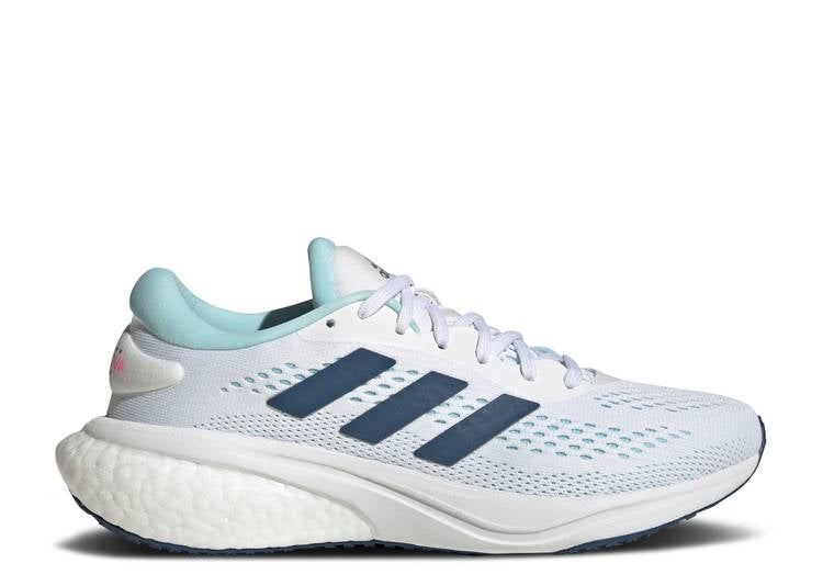 حذاء رياضي Adidas SUPERNOVA 2.0 J 'WHITE ALMOST BLUE' باللون الأبيض