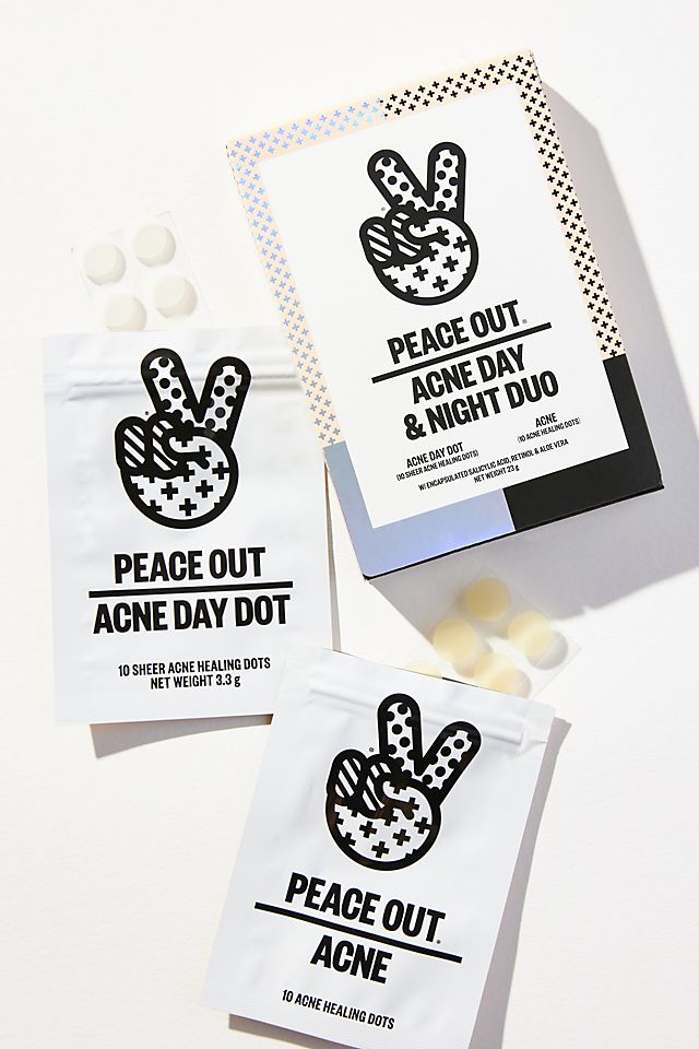 Acne patches Peace Out Skincare Acne Day & Night Duo, multicolor