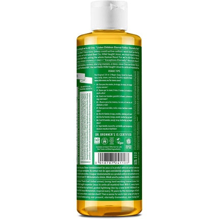 Magic soap Dr Bronner Almond All-One 240 ml, Dr. Bronner's