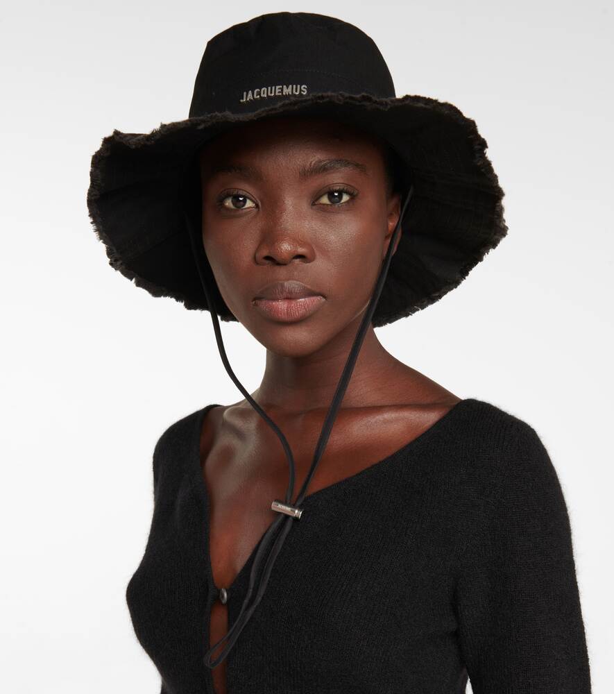 Panama hat Le Bob Artichaut Jacquemus, black