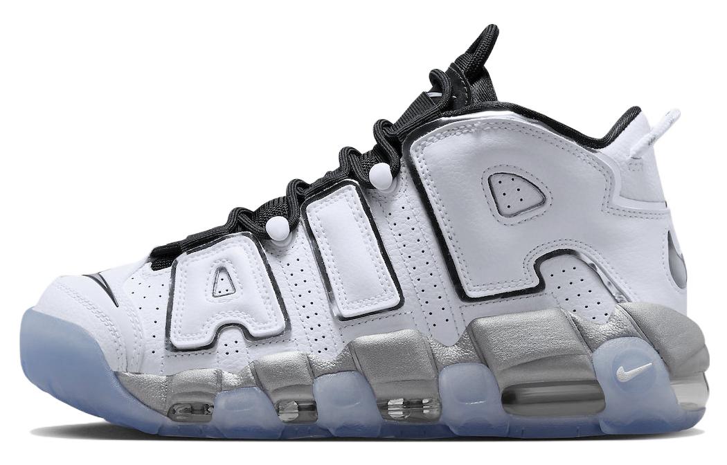 Nike Air More Uptempo SE white metallic chrome (women's)