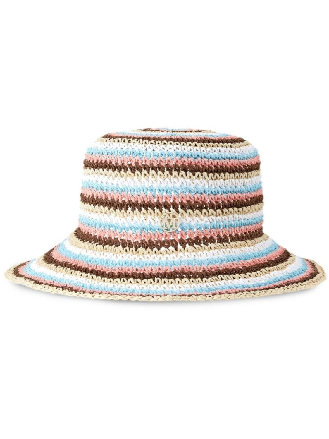 Maison Michel New Kendall Straw Panama Hat, White