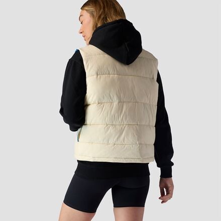 Women's synthetic insulated vest Stoic, Sandshell color