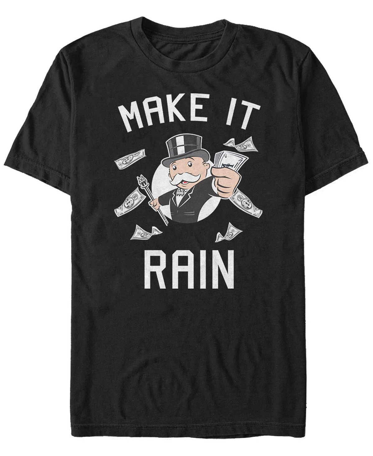 Make It Rain Fifth Sun Men's Short Sleeve Monopoly T-Shirt