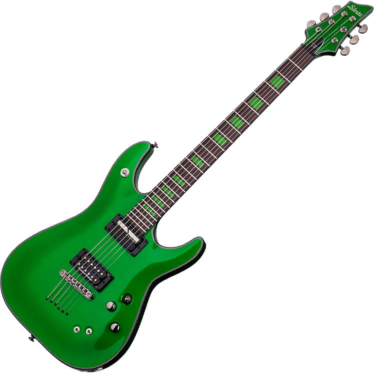 جيتار كهربائي Schecter Signature Kenny Hickey باللون الأخضر Steele