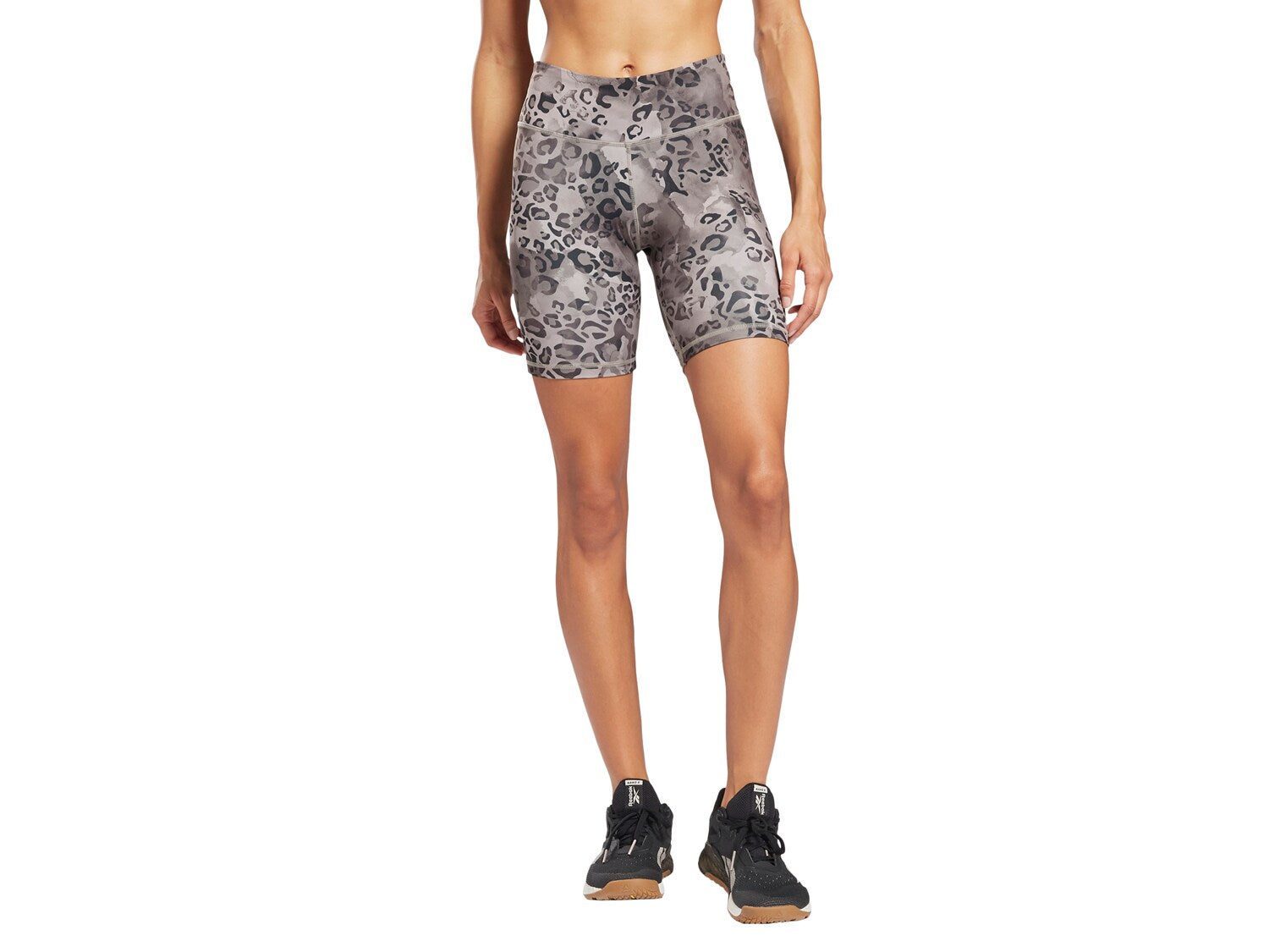 Reebok Modern Safari Bicycle Shorts, Black/Brown