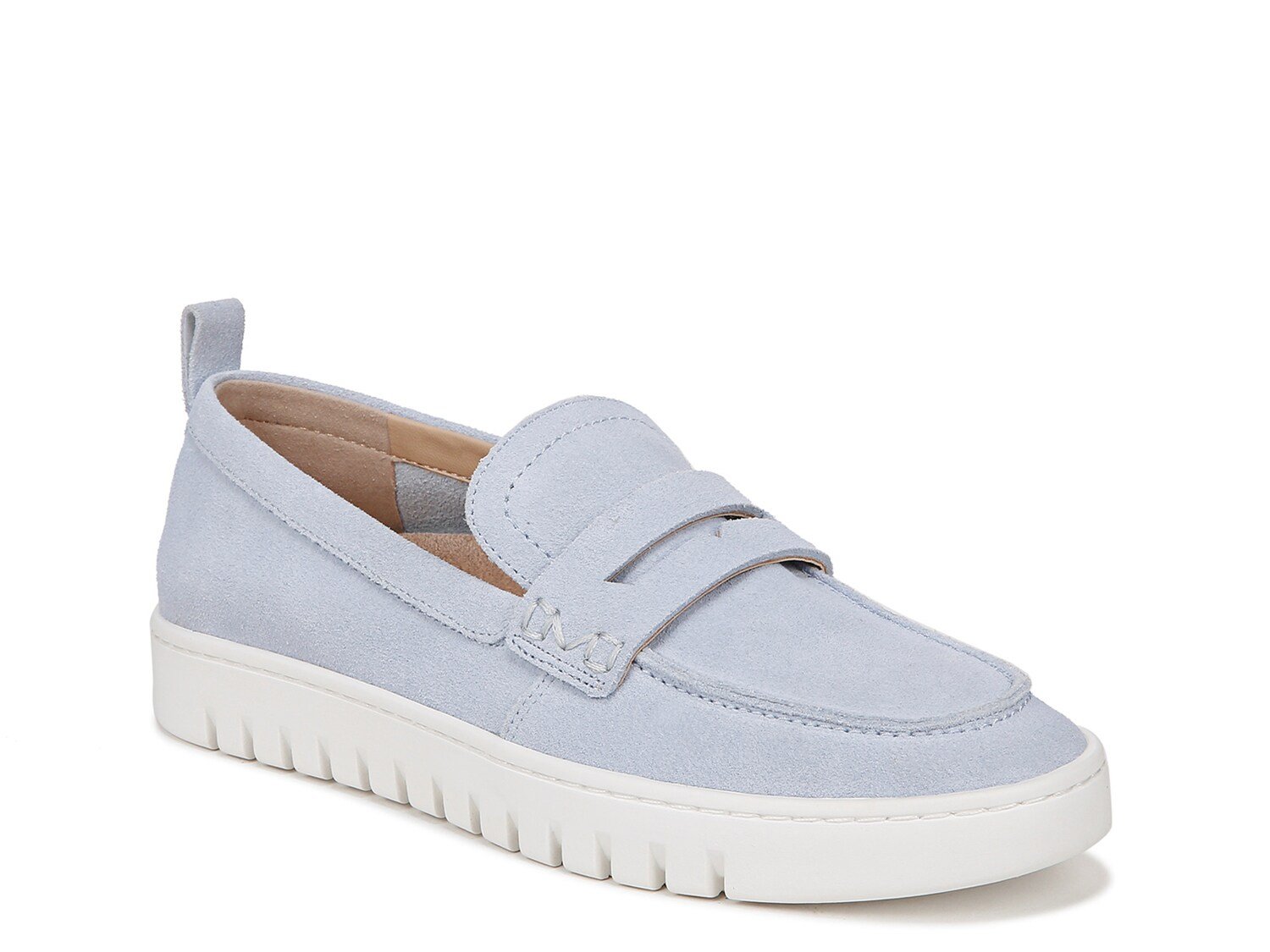 Uptown Vionic Penny Loafers, Light Blue