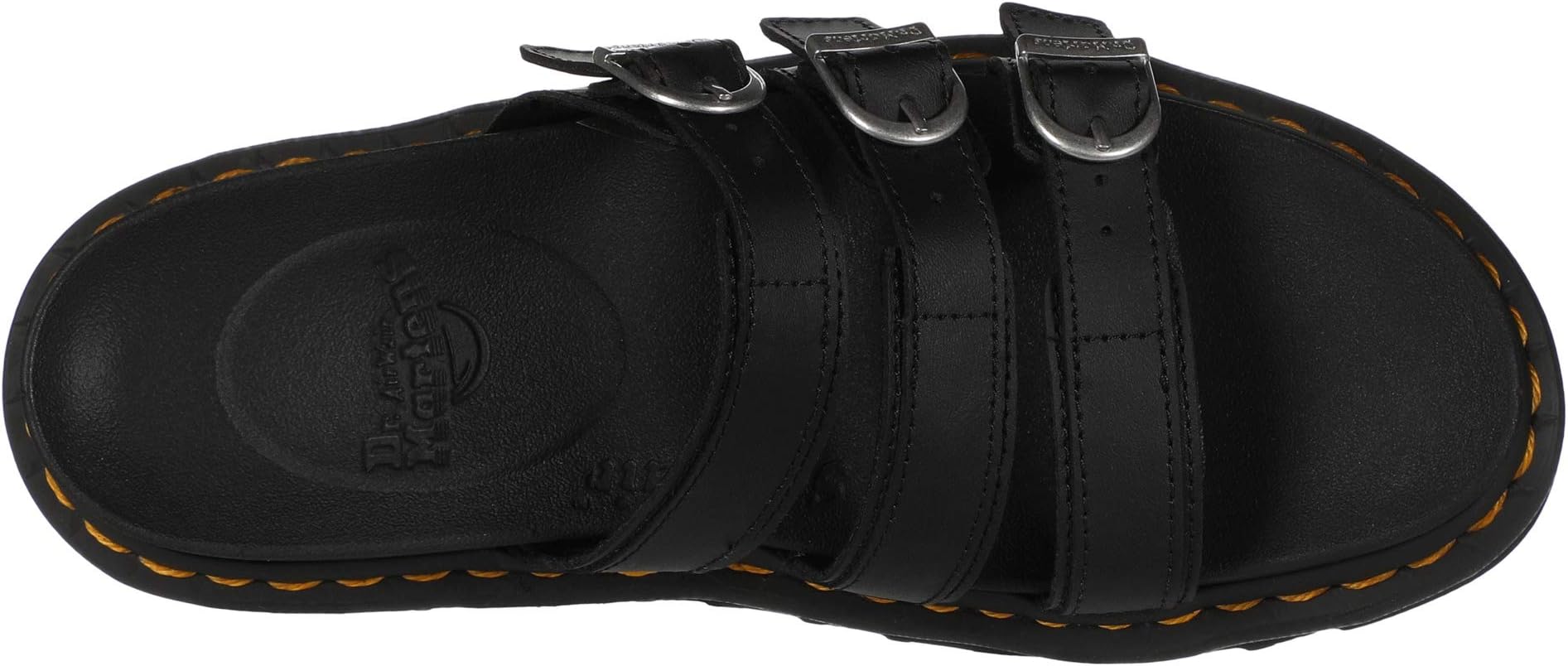 Blaire Slide Dr. Flat Sandals Martens, black