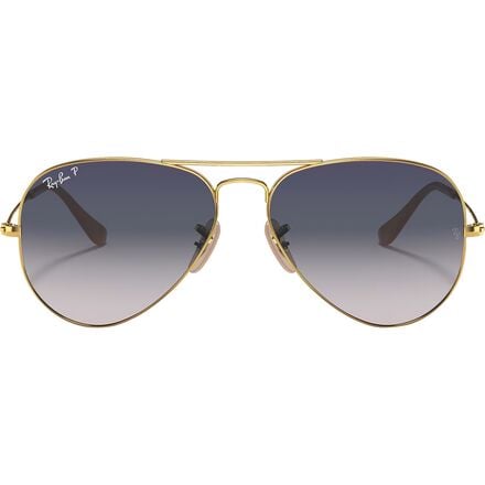 نظارات شمسية Ray-Ban Gradient Aviator باللونين الذهبي والأزرق والرمادي المتدرج