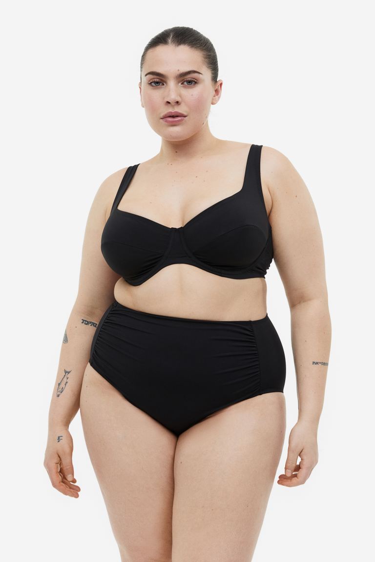 H&M bikini bottom shaping, black