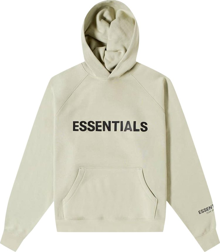 Fear of God Essentials Hoodie 'Sage', Tan