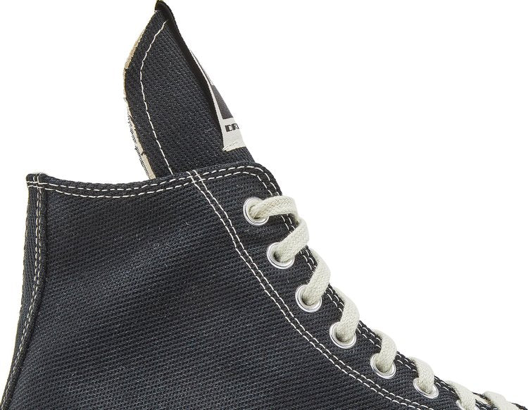 حذاء رياضي Converse Rick Owens x DRKSHDW DRKSTAR Chuck 70 High أسود، أسود