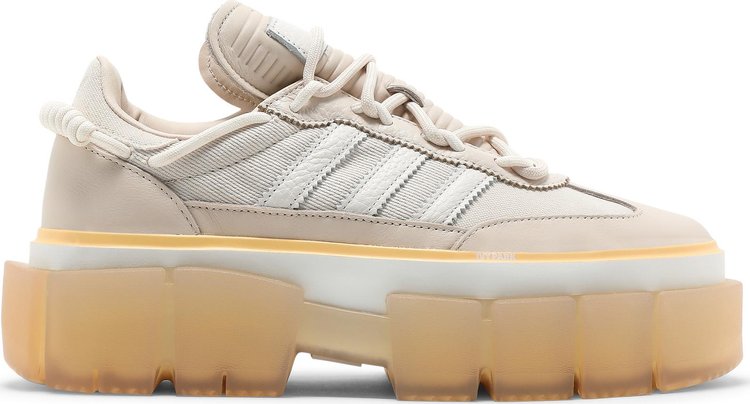 حذاء رياضي Adidas Ivy Park x Wmns Super Super Sleek 'Rodeo - Halo Ivory' باللون الكريمي