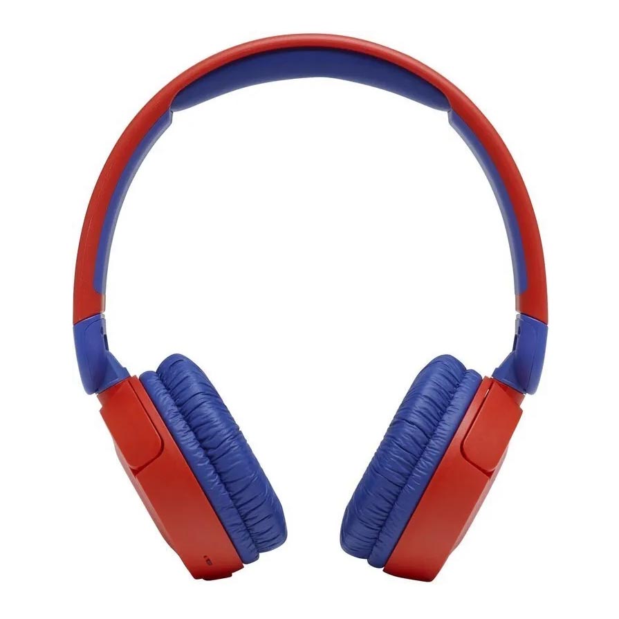 JBL JR310BT wireless headphones, blue/red