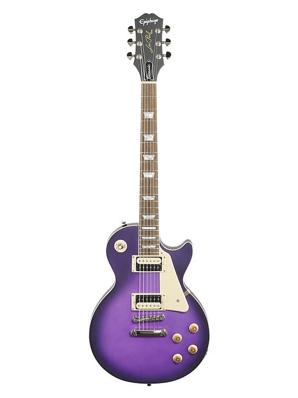 جيتار Epiphone Les Paul Classic Worn Violet Purple Burst ENLPCW VPNH1