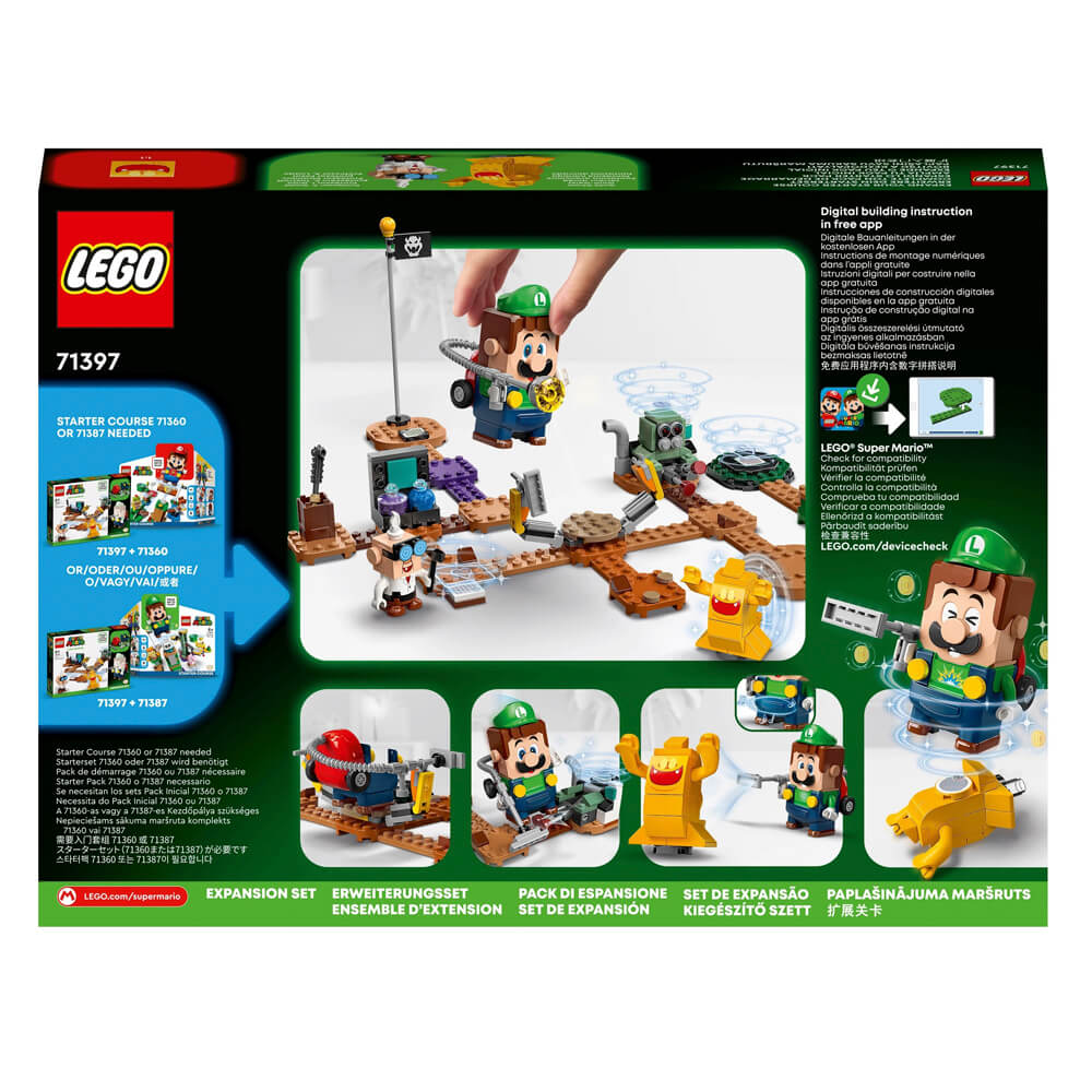 LEGO Super Mario 71397 Luigi's Mansion Lab Expansion Set