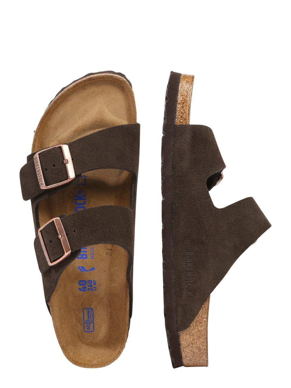 Birkenstock Arizona mules, brown