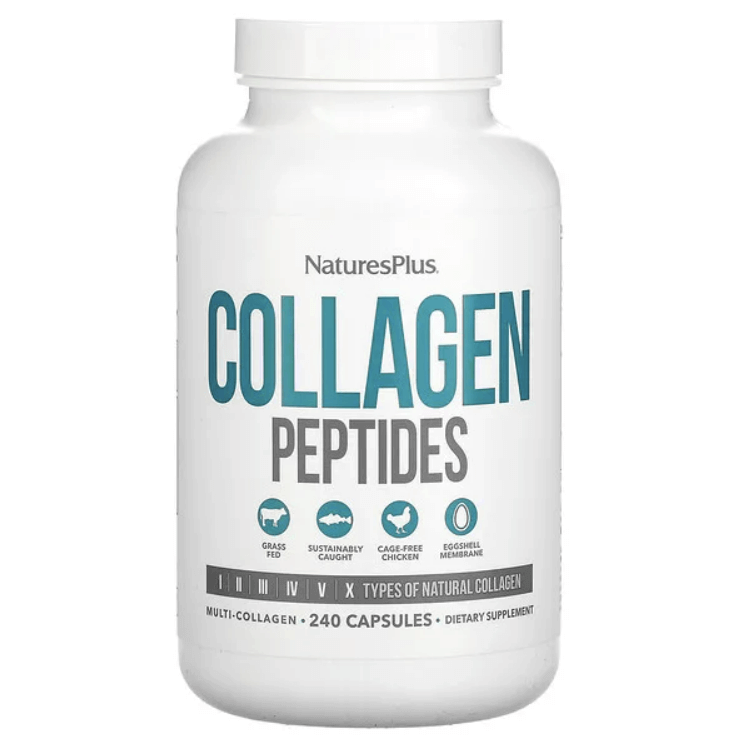 Collagen Peptides, 240 Capsules, NaturesPlus