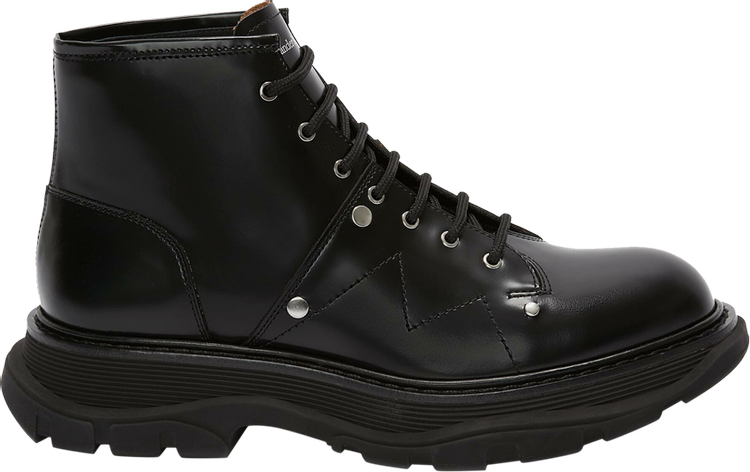 Sneakers Alexander McQueen Tread Lace-up Boot Black, black