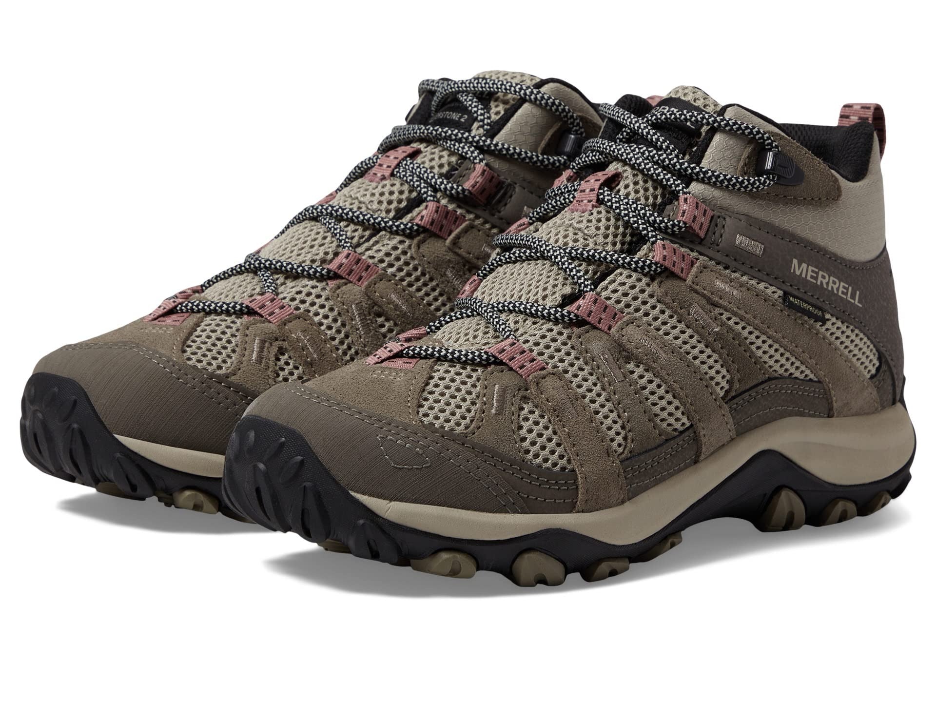 حذاء Merrell Alverstone 2 Mid Wp للرحلات، كاكي