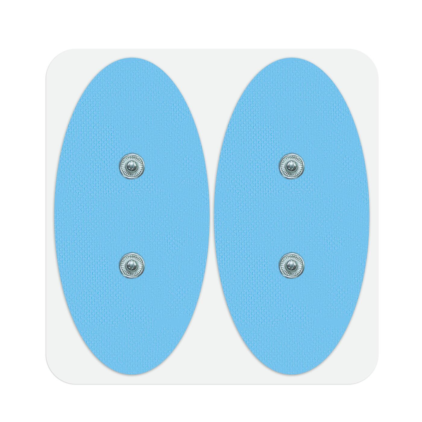 Set of 6 surf electrodes for BLUETENS wireless clip, blue