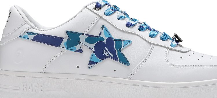 Bapesta ABC Camo Sneakers - Blue 2021, white