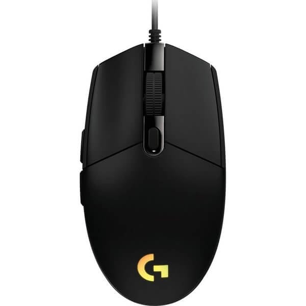 Logitech G203 LIGHTSYNC gaming mouse, black