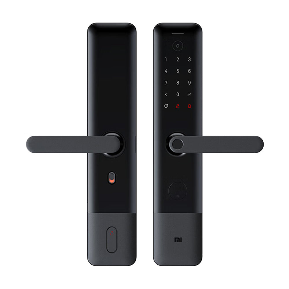 قفل الكتروني Xiaomi Smart Door Lock E، بيومتري، اسود