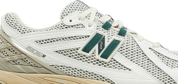 New Balance 1906R 'White Green' sneakers, white