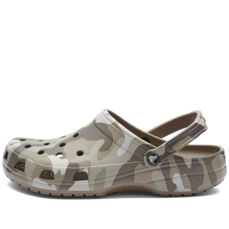 Crocs Classic Printed Camo Clogs, multicolor