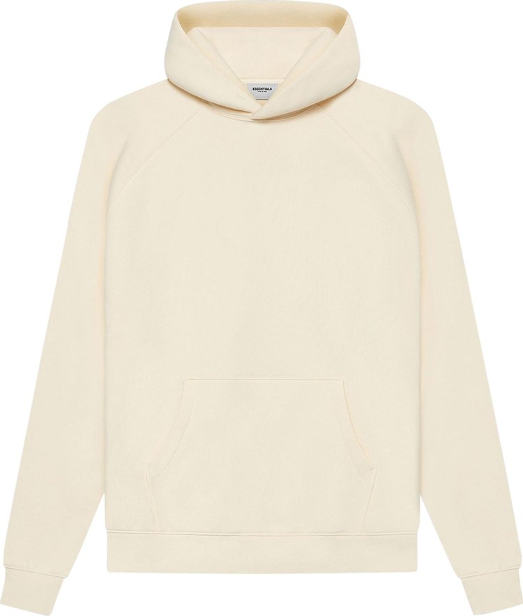 Fear of God Essentials Pull-Over Hoodie 'Buttercream', cream