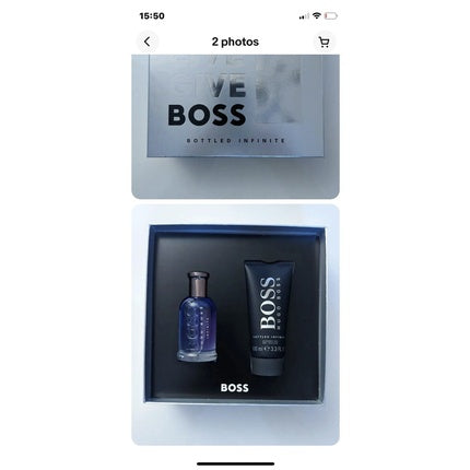 Hugo Boss Bottled Infinite Gift Set EDP 50ml with shower gel 100ml