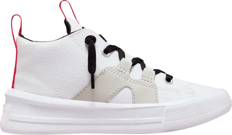 Sneakers Converse Chuck Taylor All Star Easy-On Mid PS White University Red, white