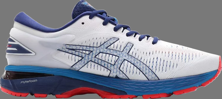 Limited edition sneakers gel kayano 25 'white blue print' Asics, white