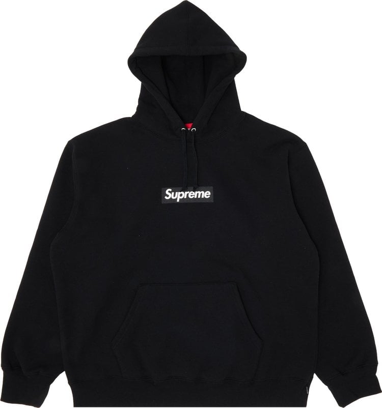 سويت شيرت Supreme LA Box Logo بغطاء رأس "أسود"