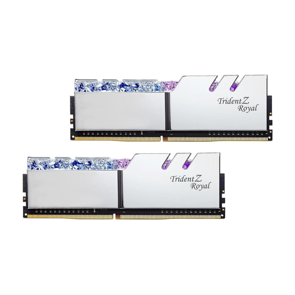 RAM G.SKILL Trident Z Royal, 32 GB DDR4 (2x16 GB), 4000 MHz, F4-4000C18D-32GTRS, silver