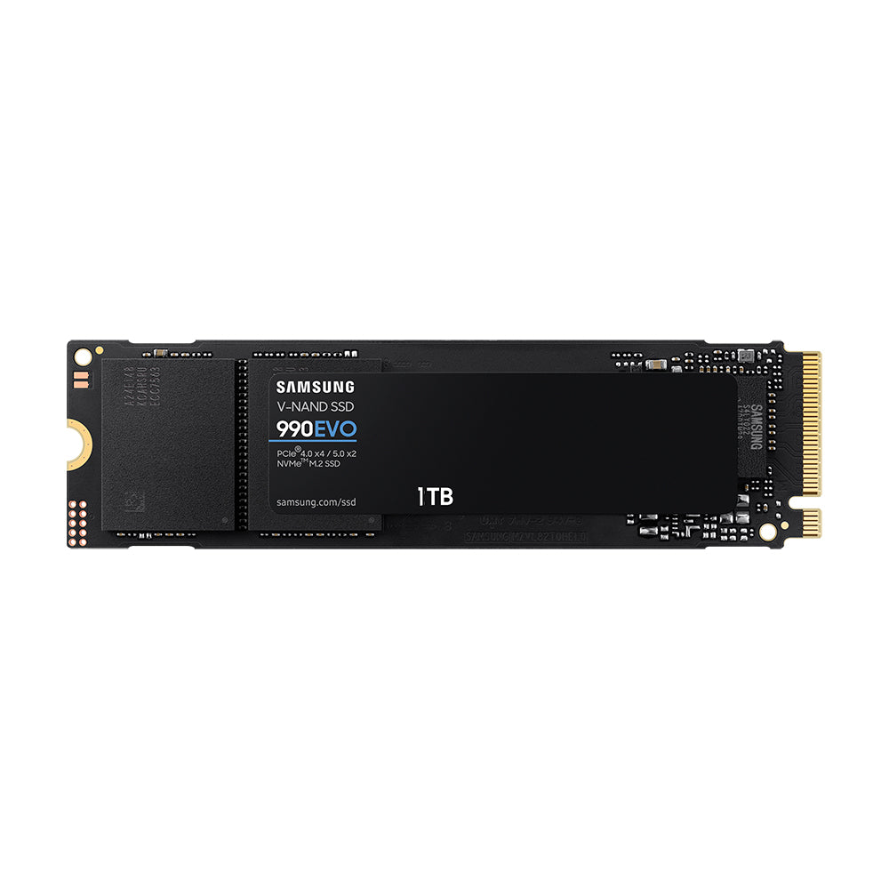 SSD داخلي Samsung 990 EVO، MZ-V9E1T0BW، سعة 1 تيرابايت، M.2 2280