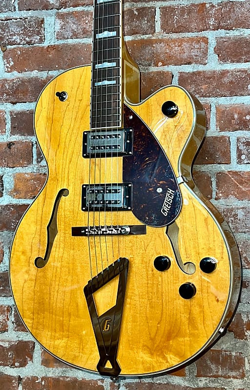 Gretsch G2420 Streamliner - Village Amber, a working man's Gretsch jazz box so cool!  G2420 Streamliner Hollow Body with Laurel Fretboard, Chromatic II