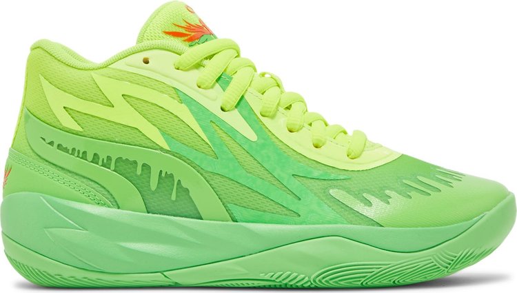 حذاء رياضي Puma Nickelodeon x MB.02 Jr Slime باللون الأخضر